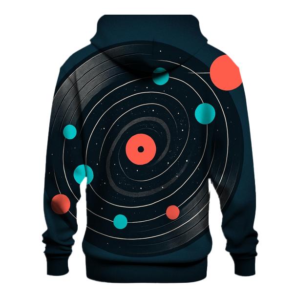 Orbiting Vinyl Galaxy custom hoodies