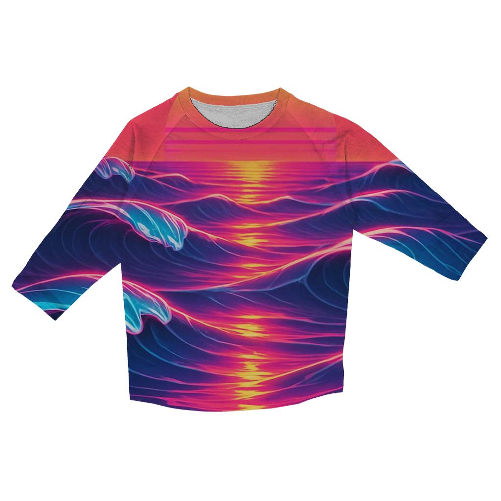 Neon Tide Dreamfall custom 3/4 sleeve shirts
