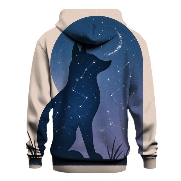 Stargazer Fox Silhouette hoodie styles