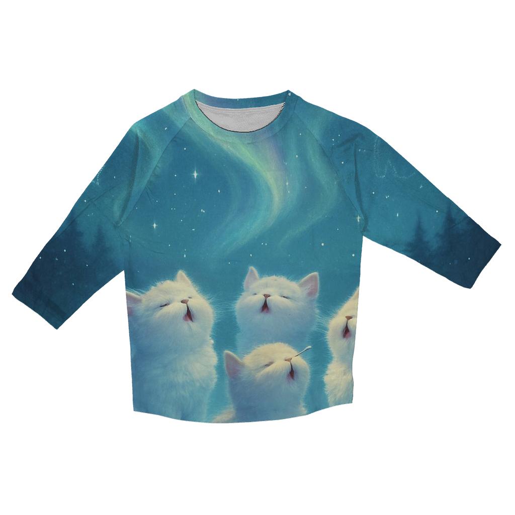 Aurora Starglade Cat Choir trendy 3/4 sleeve tops