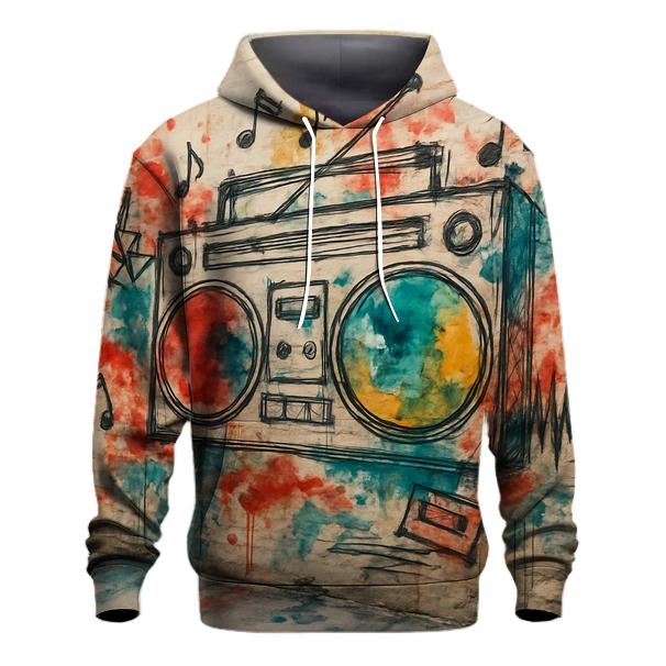 Boombox Alley Graffiti hoodie styles