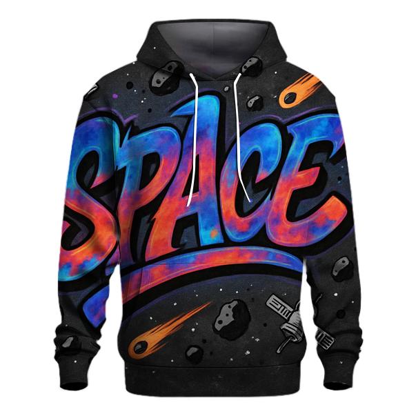 Galactic Graffiti Flow premium hoodies