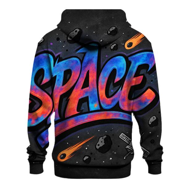 Galactic Graffiti Flow premium hoodies