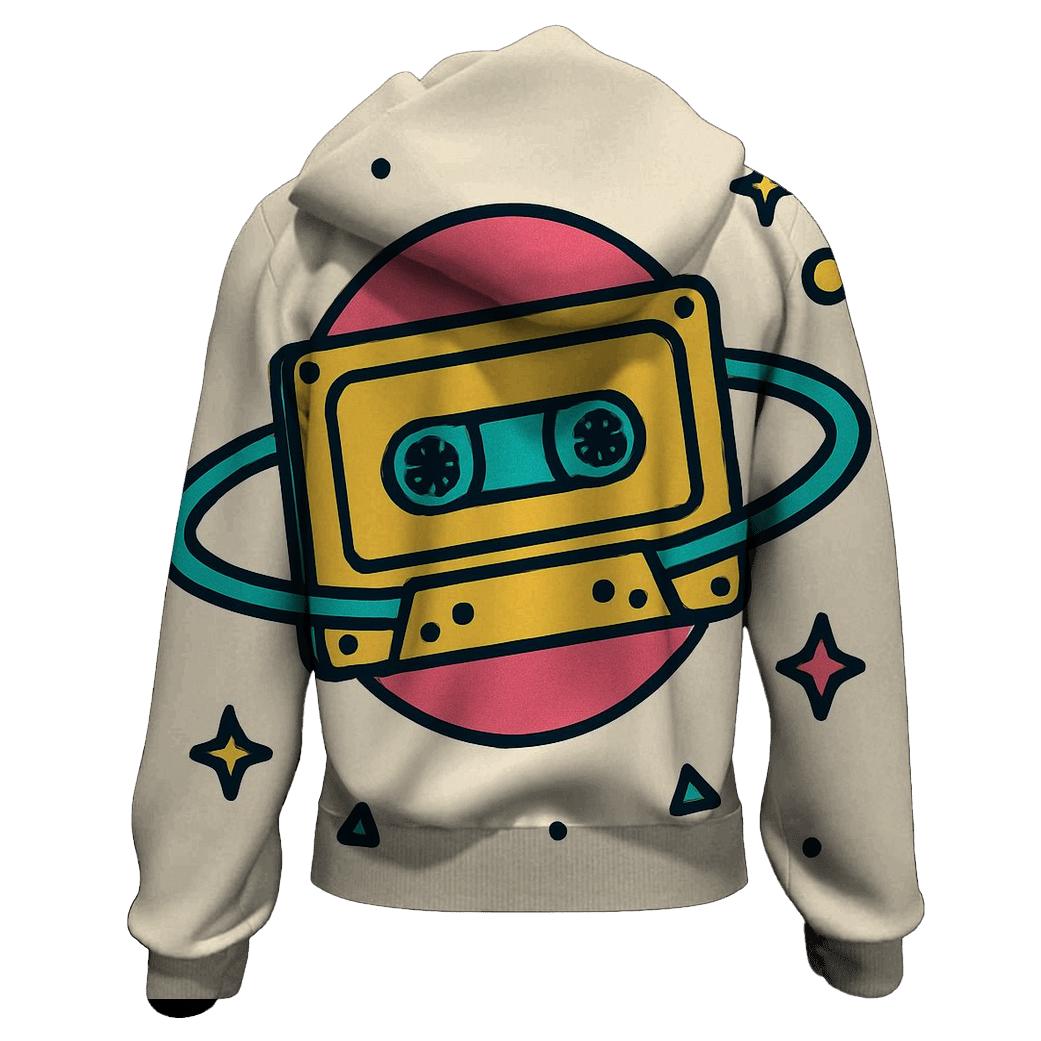 Cosmic Mixtape Orbit premium hoodies