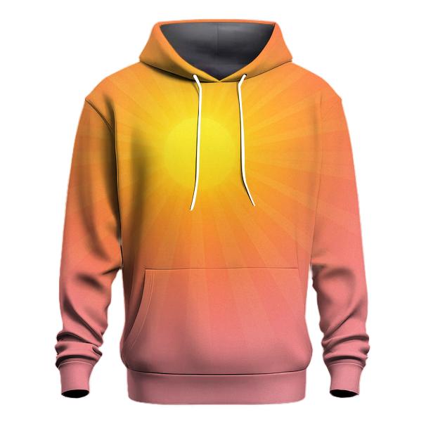 Citrus Sky Gradient premium hoodies