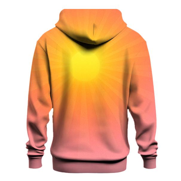 Citrus Sky Gradient premium hoodies