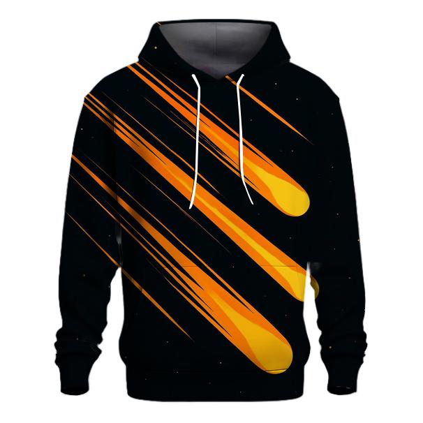 Meteor Shower Kinetic Lines lightweight hoodies
