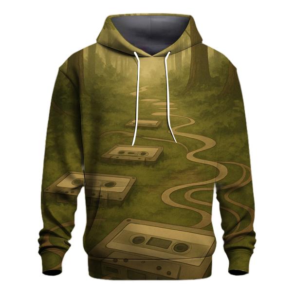Cassette Forest Path lightweight hoodies