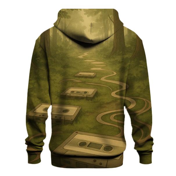 Cassette Forest Path lightweight hoodies