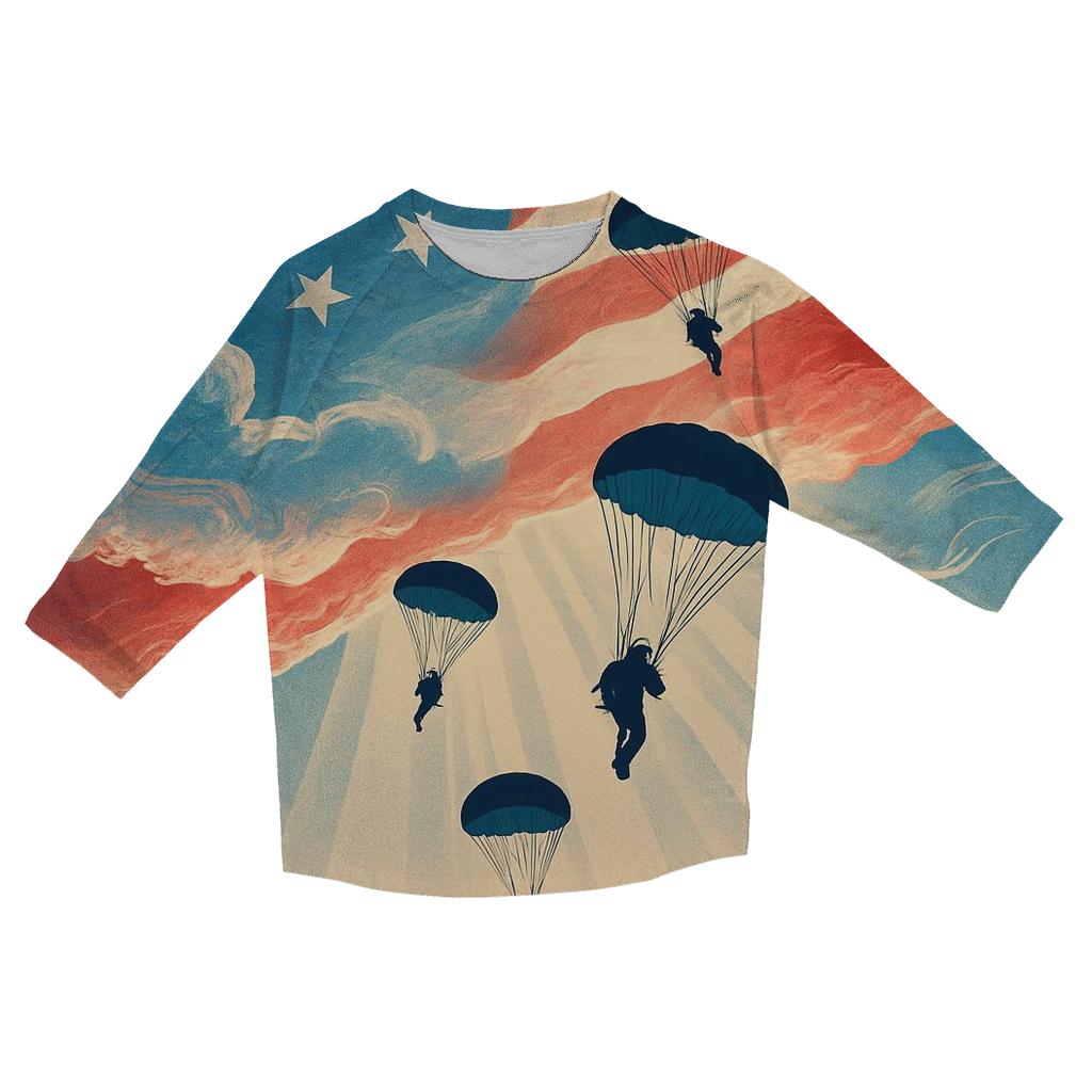 Skybridge Salute custom 3/4 sleeve shirts