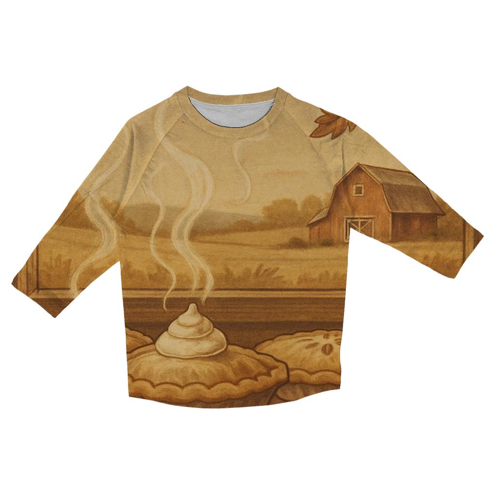 Grandmas Pie Cooling Parade custom 3/4 sleeve shirts