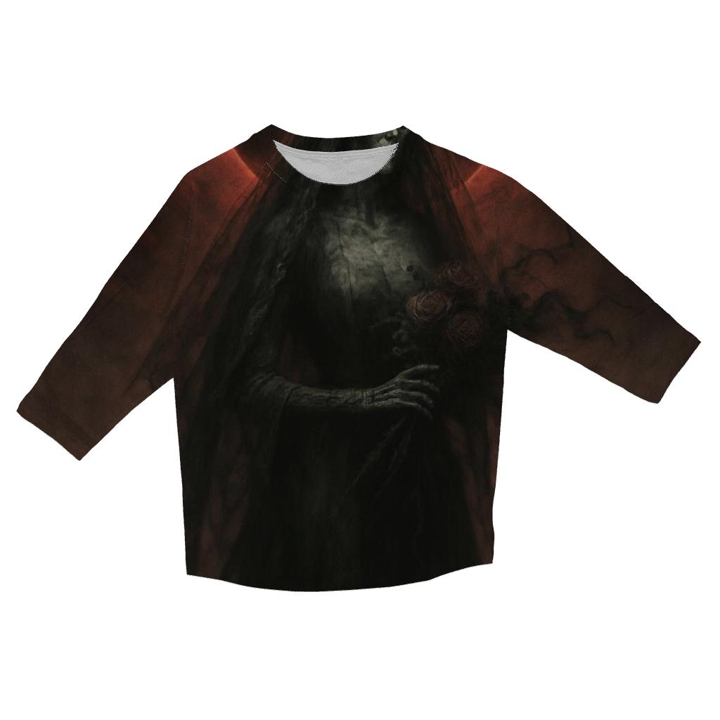 Bride Of The Thorn Eclipse casual three quarter sleeve shirts