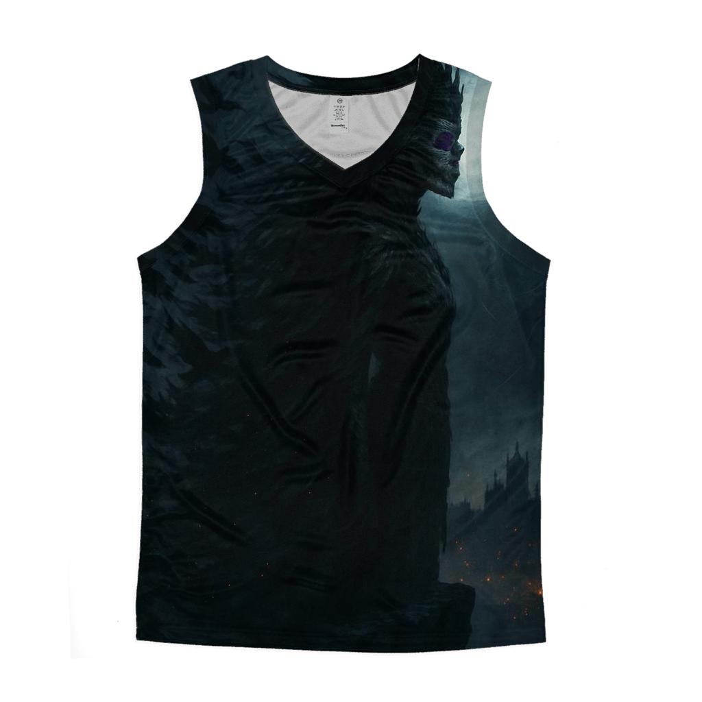 Midnight Covenant Of The Raven Queen graphic print tank tops
