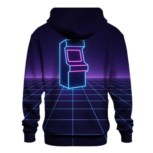Starlight Arcade Grid custom hoodies