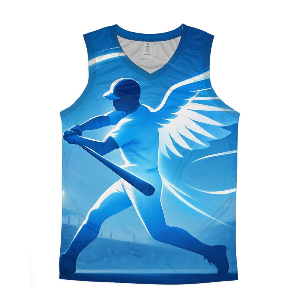 Sky Trail Blue Jays Swing cotton sleeveless tops
