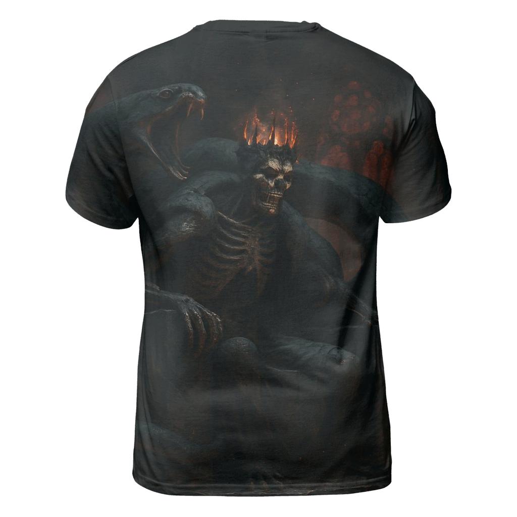 Throne Of The Ashen Serpent King unique graphic print tees