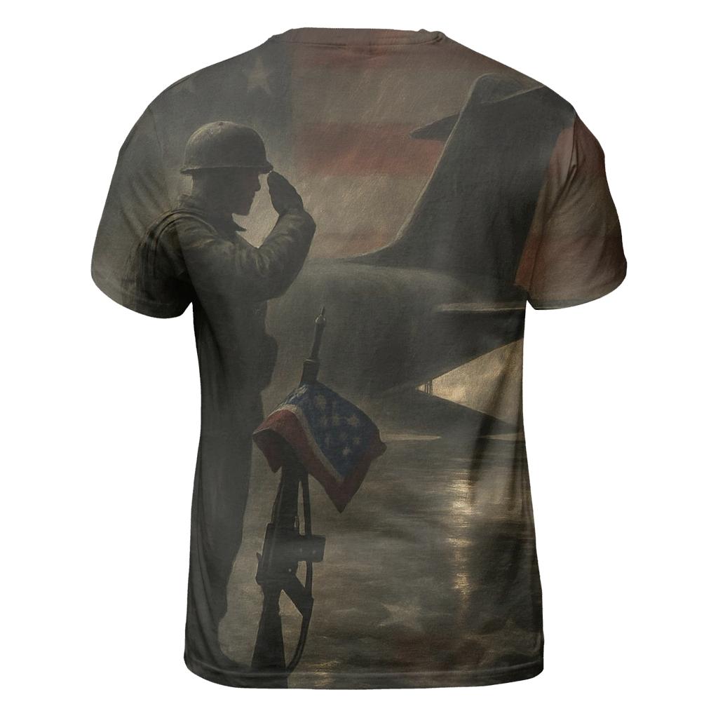 Silent Watch On The Tarmac custom all-over print shirts