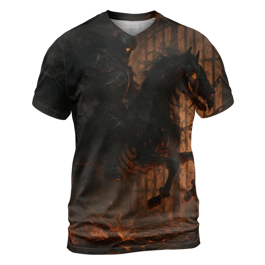 Infernal Rider Of The Rusted Gate custom all-over print shirts