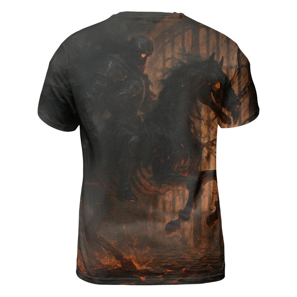Infernal Rider Of The Rusted Gate custom all-over print shirts