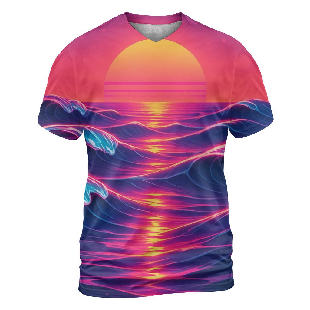Neon Tide Dreamfall trendy printed shirt styles