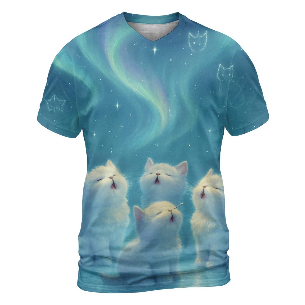 Aurora Starglade Cat Choir custom all-over print shirts