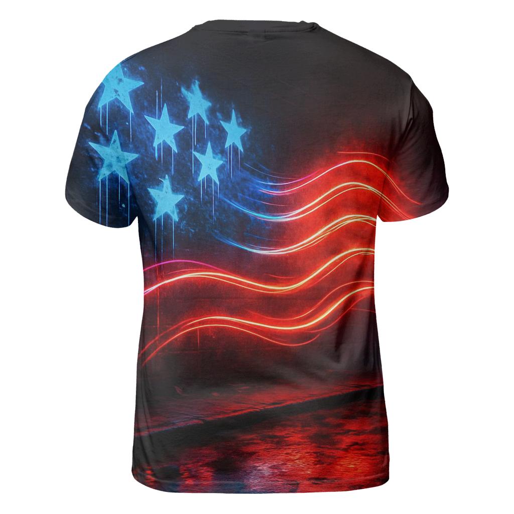 Neon Streetwave Stars designer pattern shirts