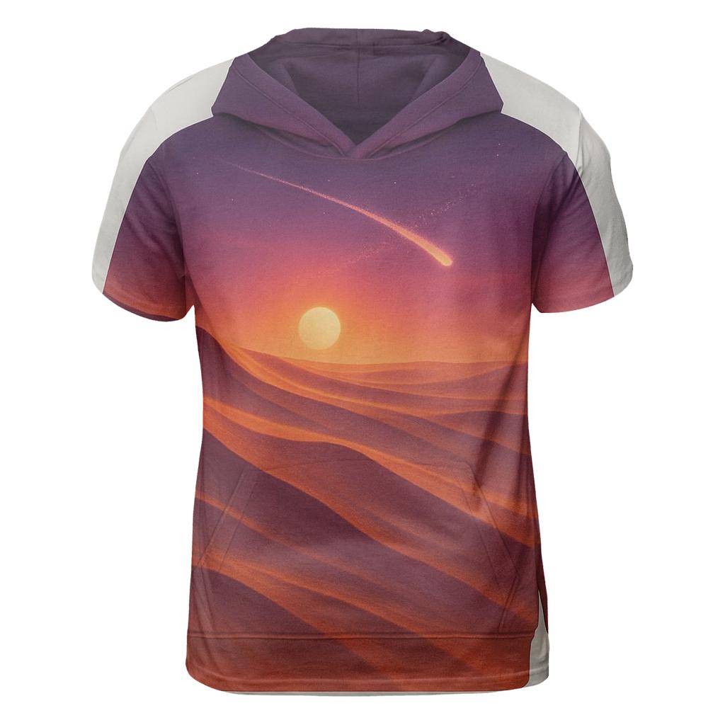 Desert Comet Sundown designer pattern shirts