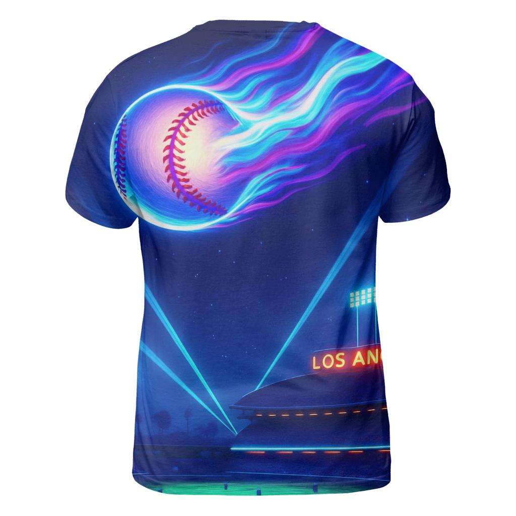 Dodgers Skyline Comet Home Run custom all-over print shirts