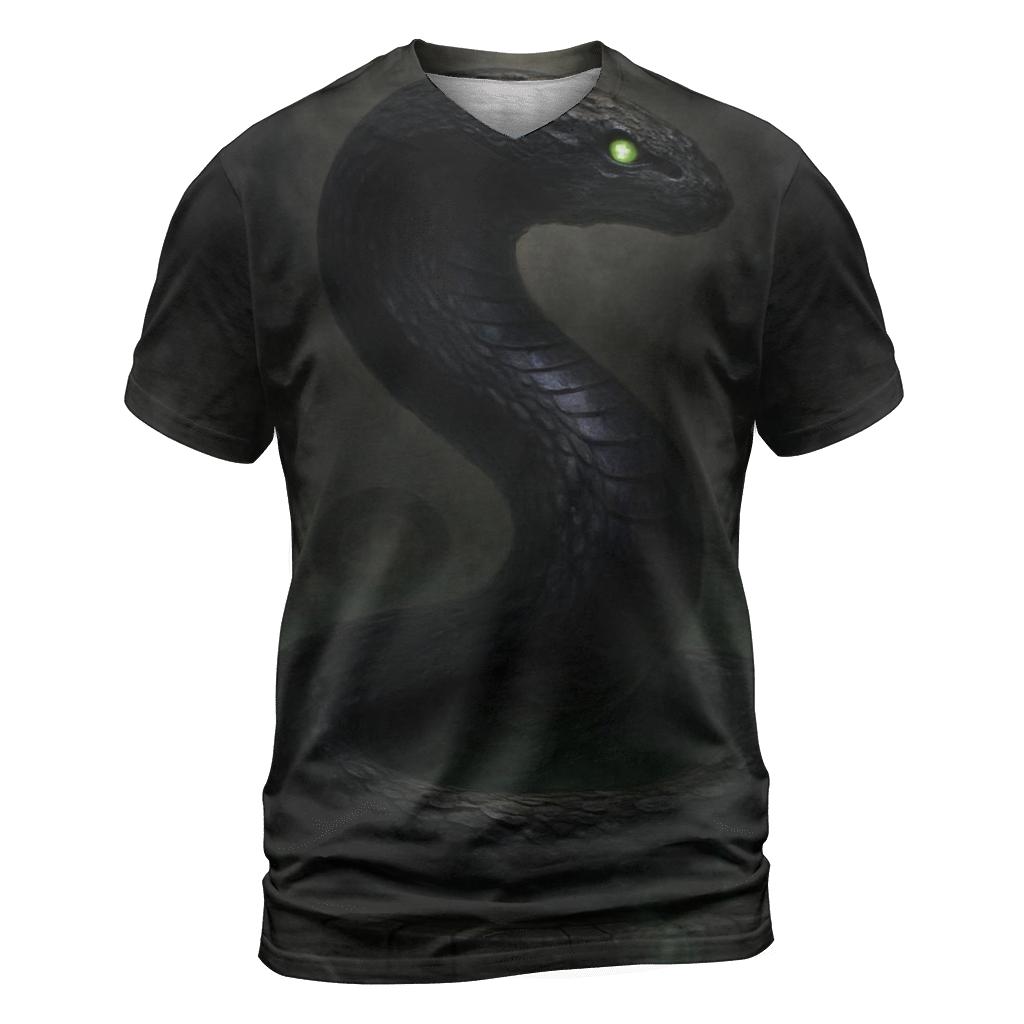 Serpent Of The Black Moon Well designer pattern shirts