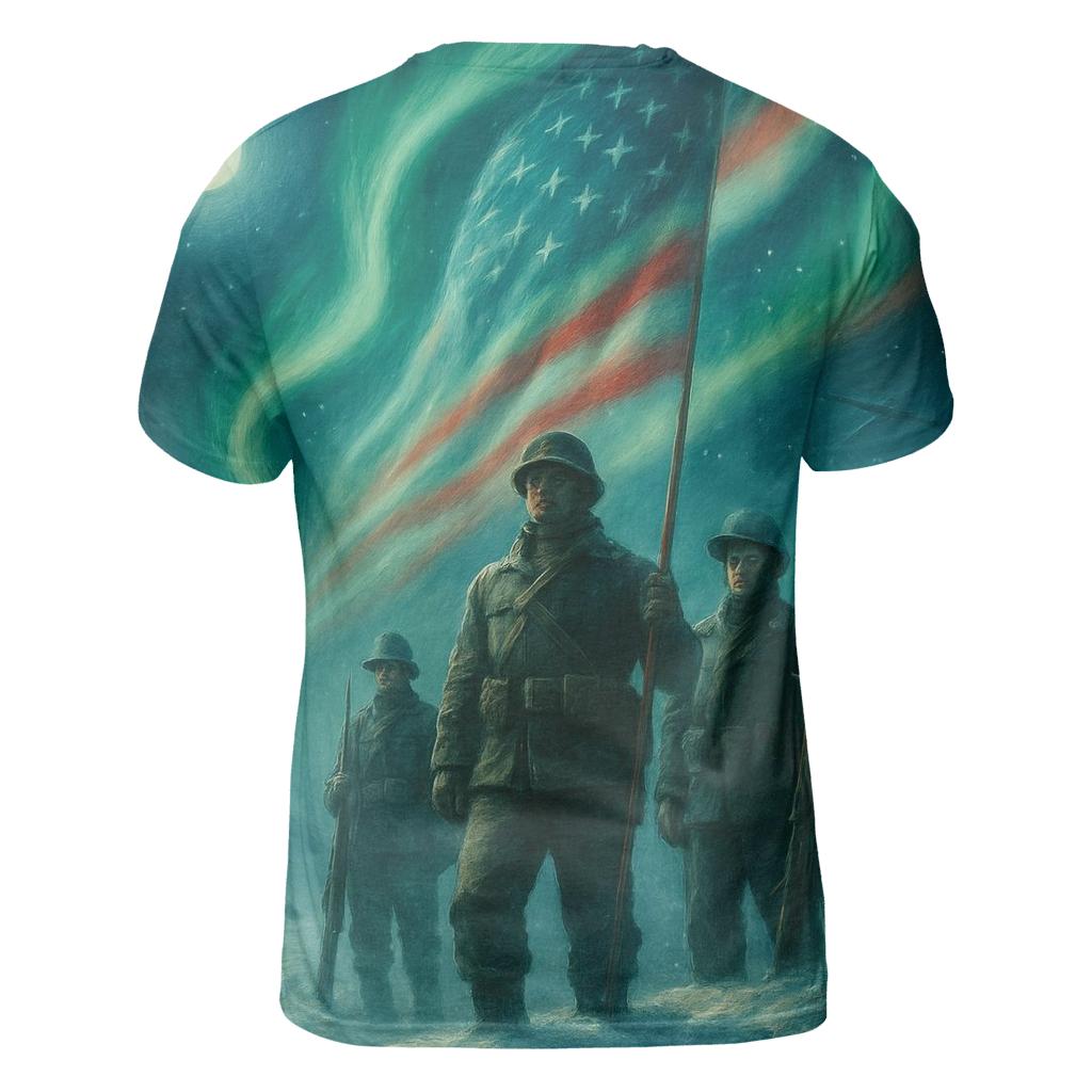 Ramparts Of The Northern Light unique graphic print tees