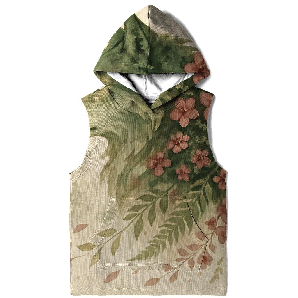 Forest Spirit Wolf Bloom premium hoodies