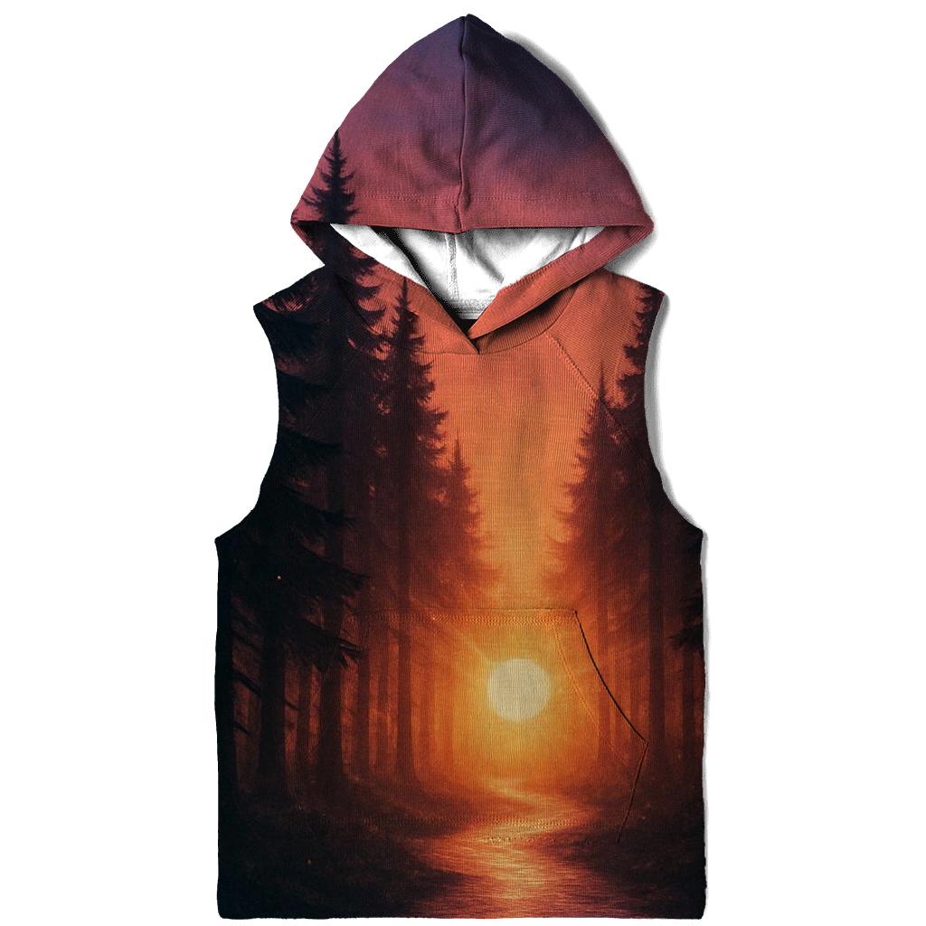 Forest Halo Ember Path pullover hoodies