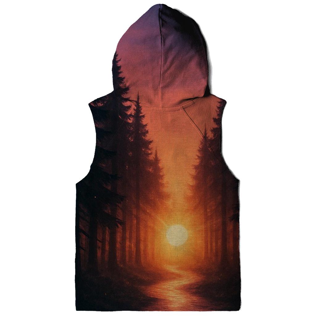 Forest Halo Ember Path pullover hoodies