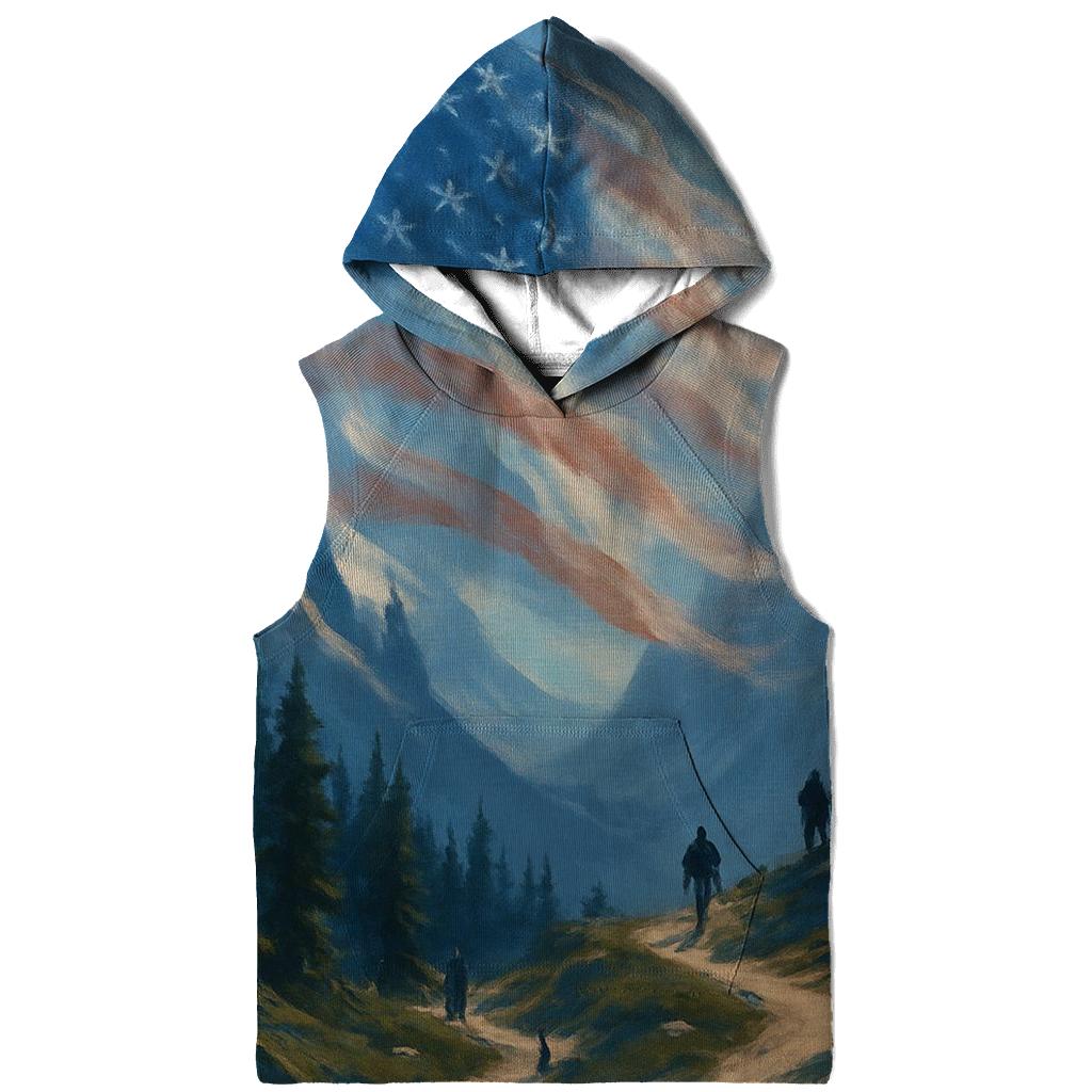 Mountain Trail Starwind printed hoodies