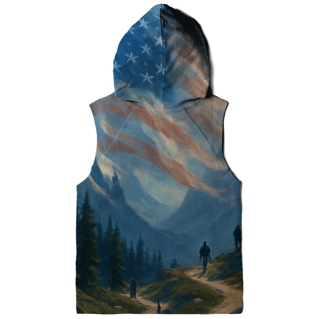 Mountain Trail Starwind printed hoodies