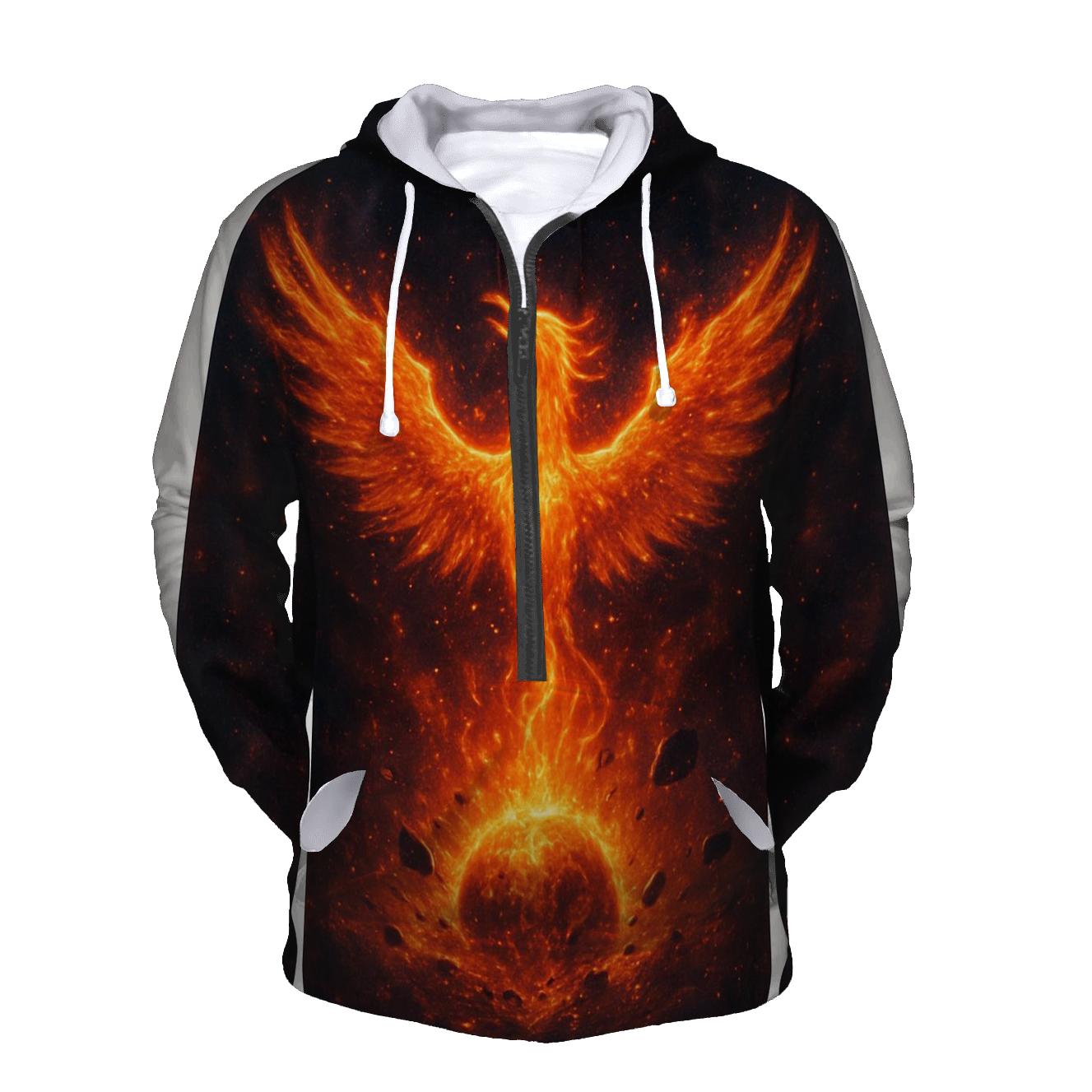 Cosmic Phoenix Rising From A Dying Star pullover hoodies