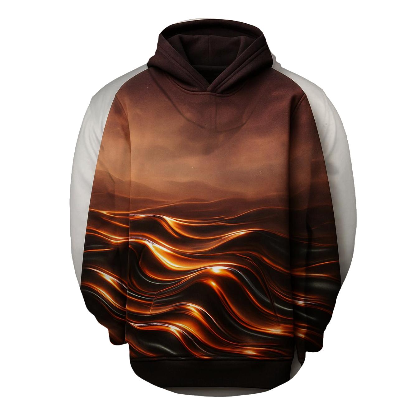 Chromatic Mirage Dunes lightweight hoodies
