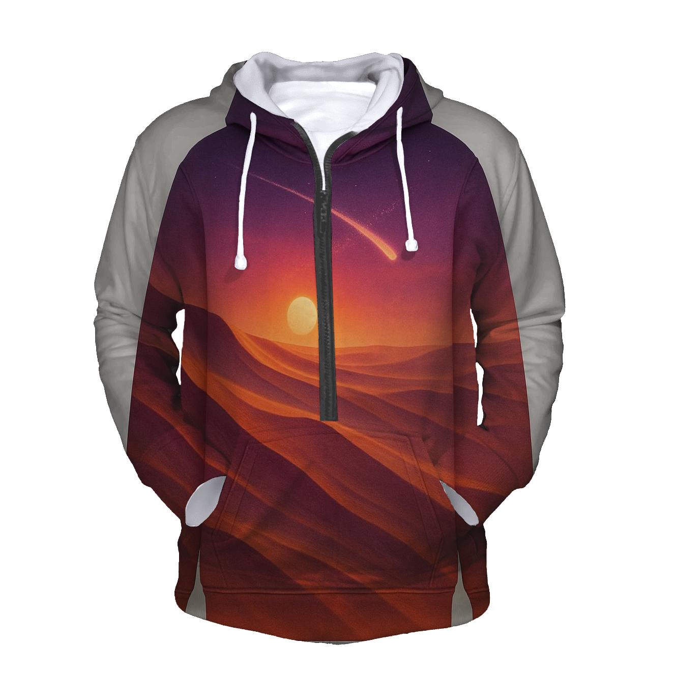 Desert Comet Sundown hoodie designs