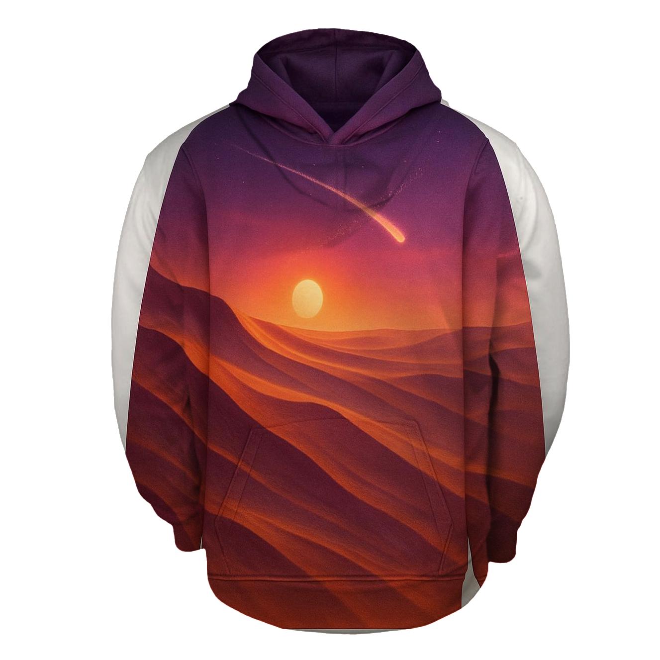 Desert Comet Sundown hoodie designs