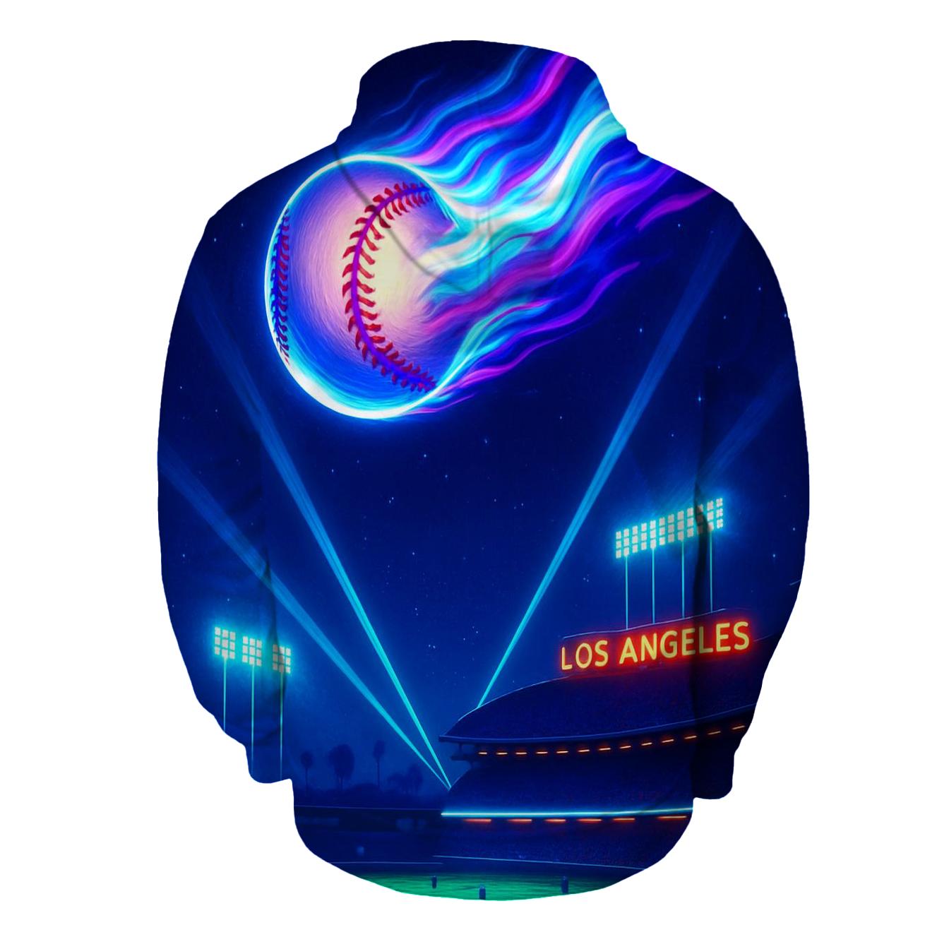 Dodgers Skyline Comet Home Run hoodie designs