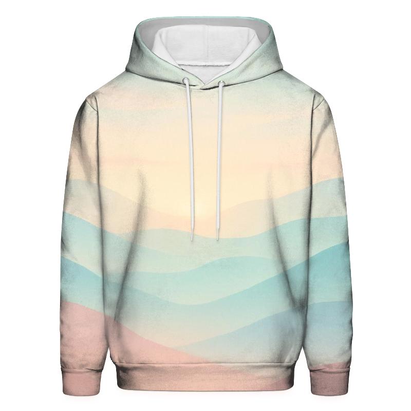 Pastel Dreamwave Horizon hoodie trends
