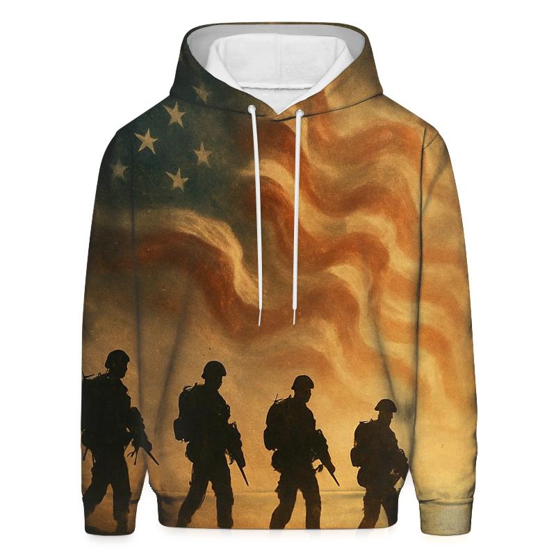 Desert Valor Flagstorm designer hoodies
