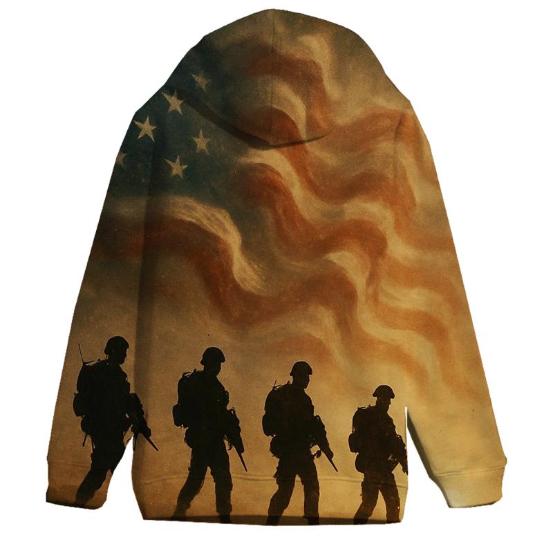 Desert Valor Flagstorm designer hoodies