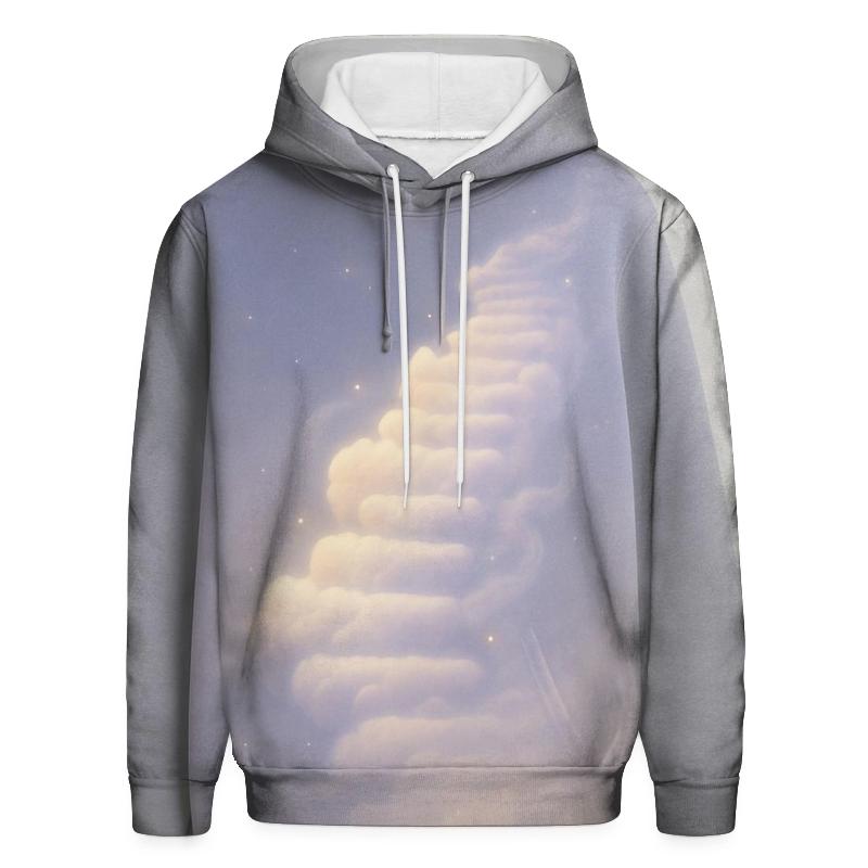 Stairway Of Gradient Clouds pullover hoodies