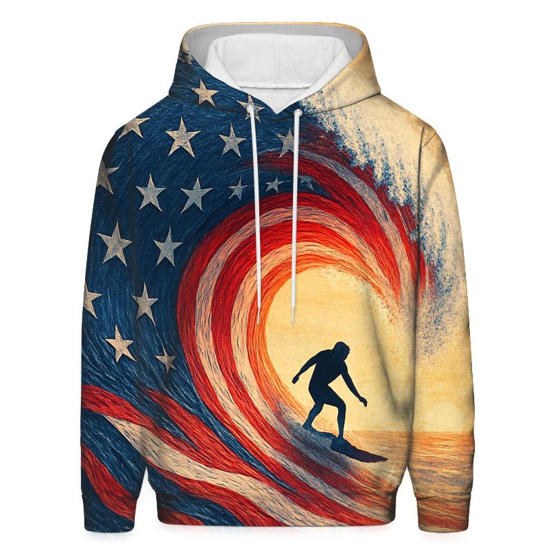 Ocean Currents Of Freedom pullover hoodies