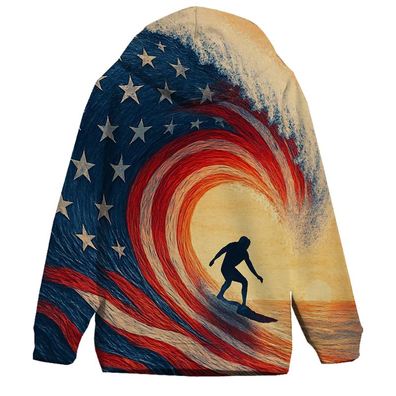 Ocean Currents Of Freedom pullover hoodies