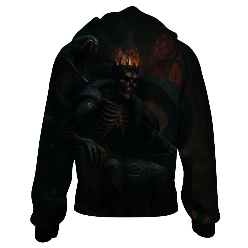 Throne Of The Ashen Serpent King lightweight hoodies