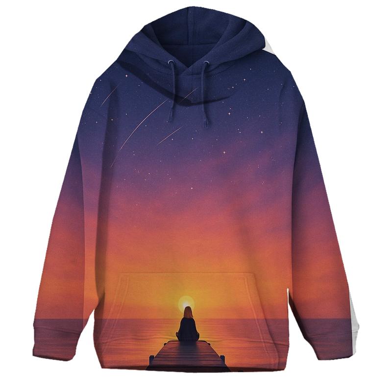 Stargazer Pier Ember Horizon hoodie designs