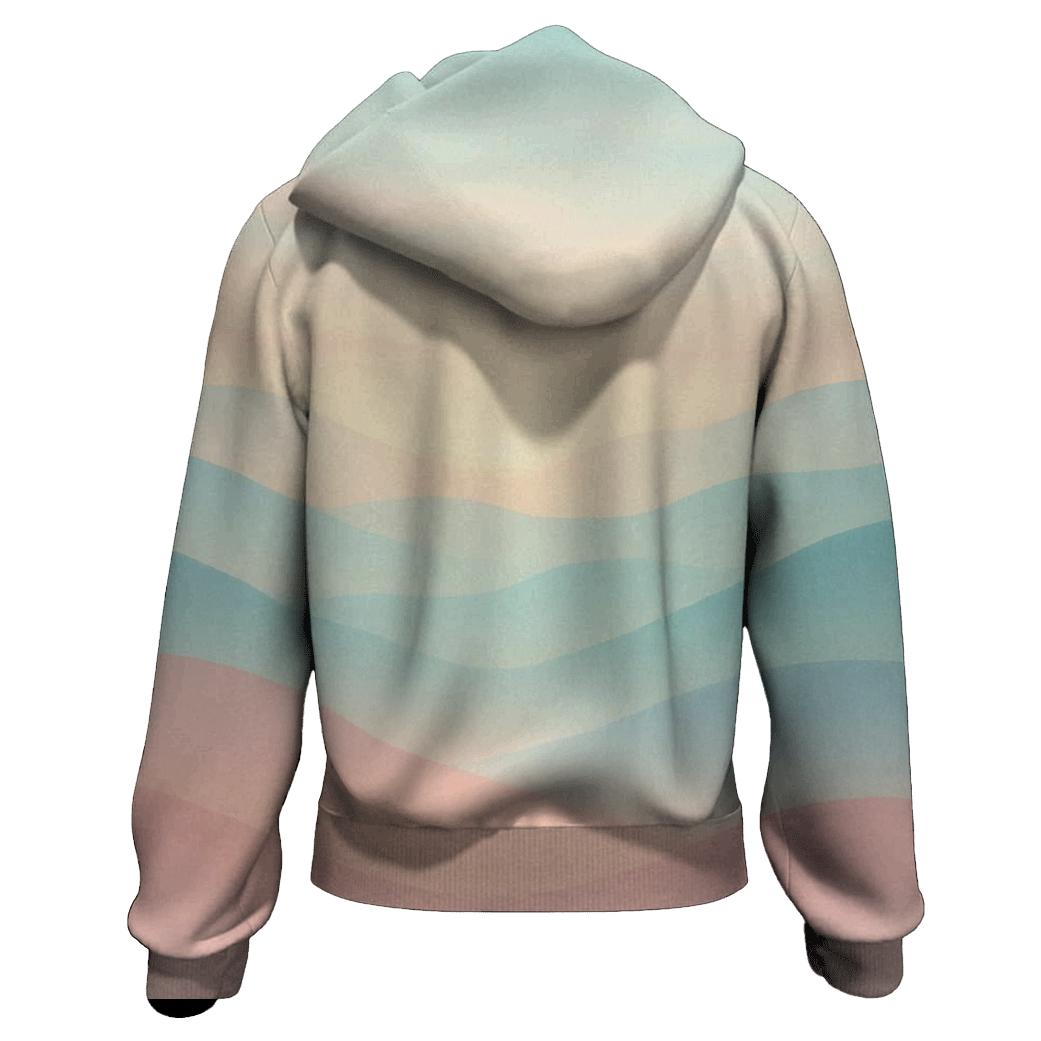 Pastel Dreamwave Horizon heavyweight hoodies