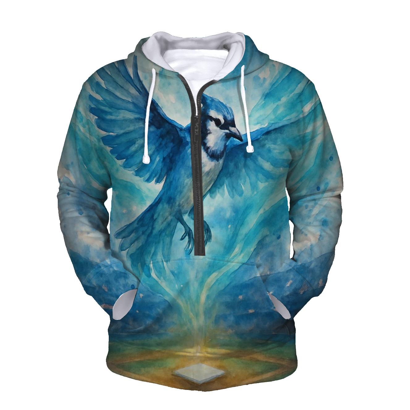 Stadium Aurora Flight Blue Jays heavyweight hoodies